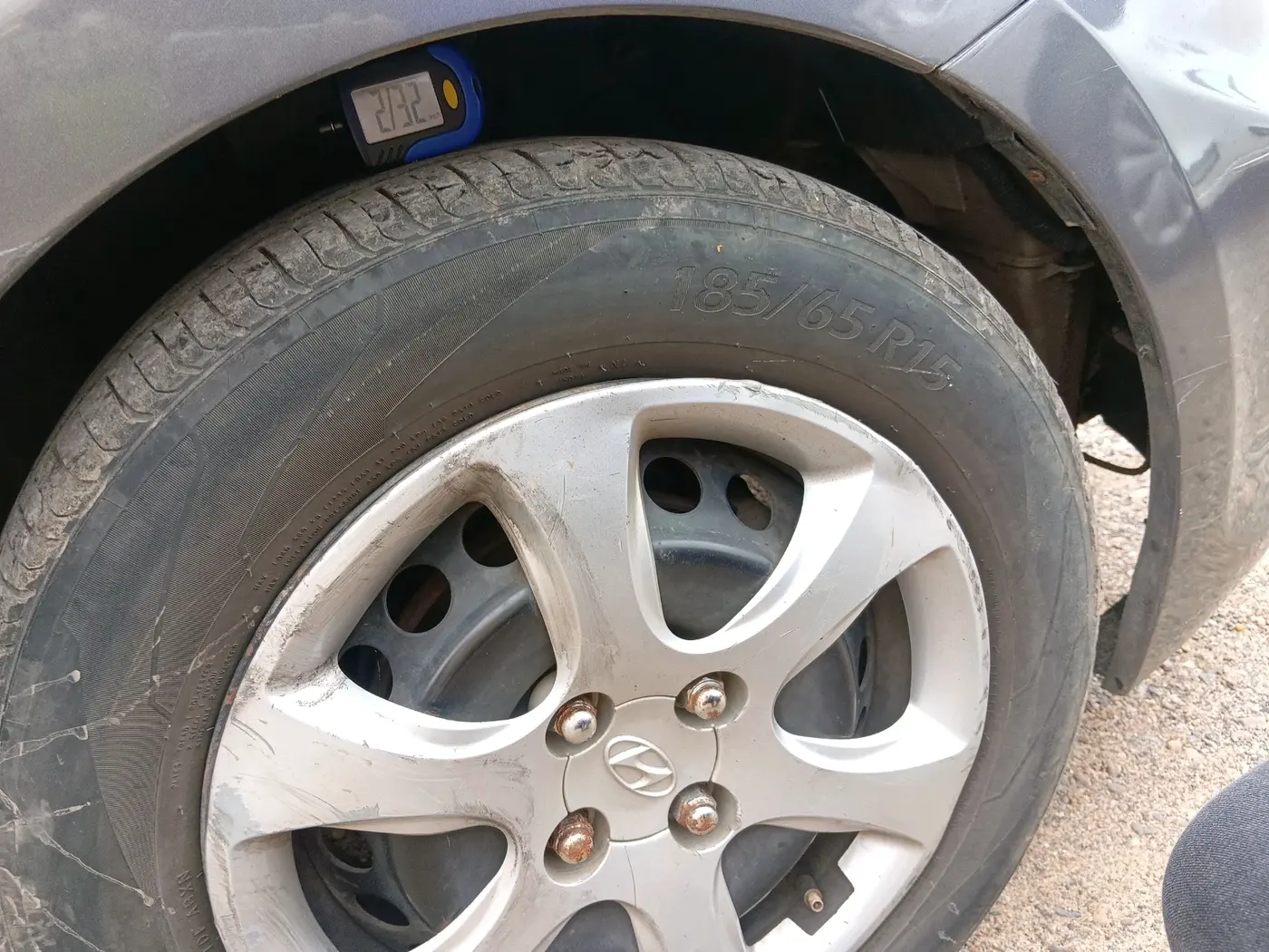 2012 Hyundai Verna FLUIDIC 1.6 EX CRDI AT, Diesel, Automatic, 94,833 km, tyre