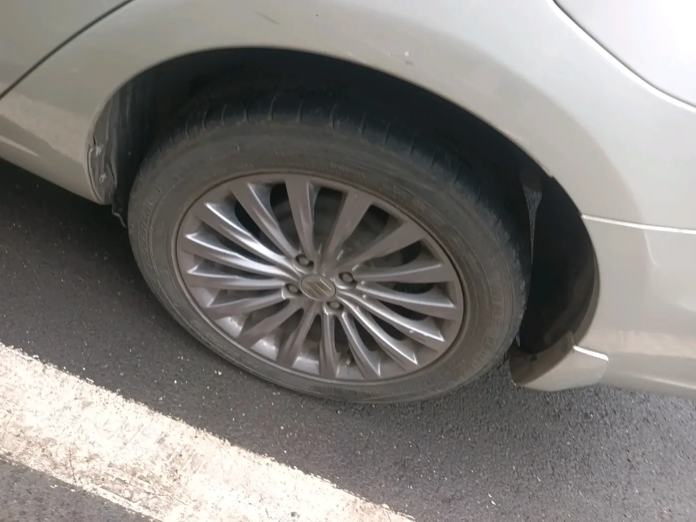2018 Maruti Ciaz ALPHA 1.4 PETROL, Petrol, Manual, 42,845 km, tyre