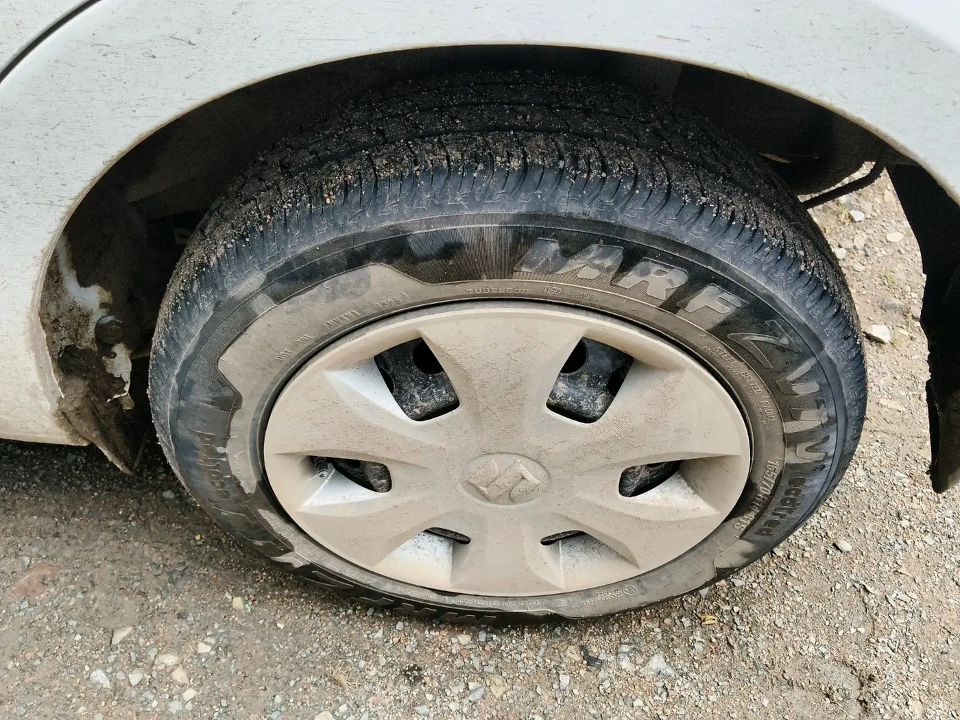 2025 Maruti New Wagon-R VXI CNG 1.0, CNG, Manual, 17,517 km, tyre