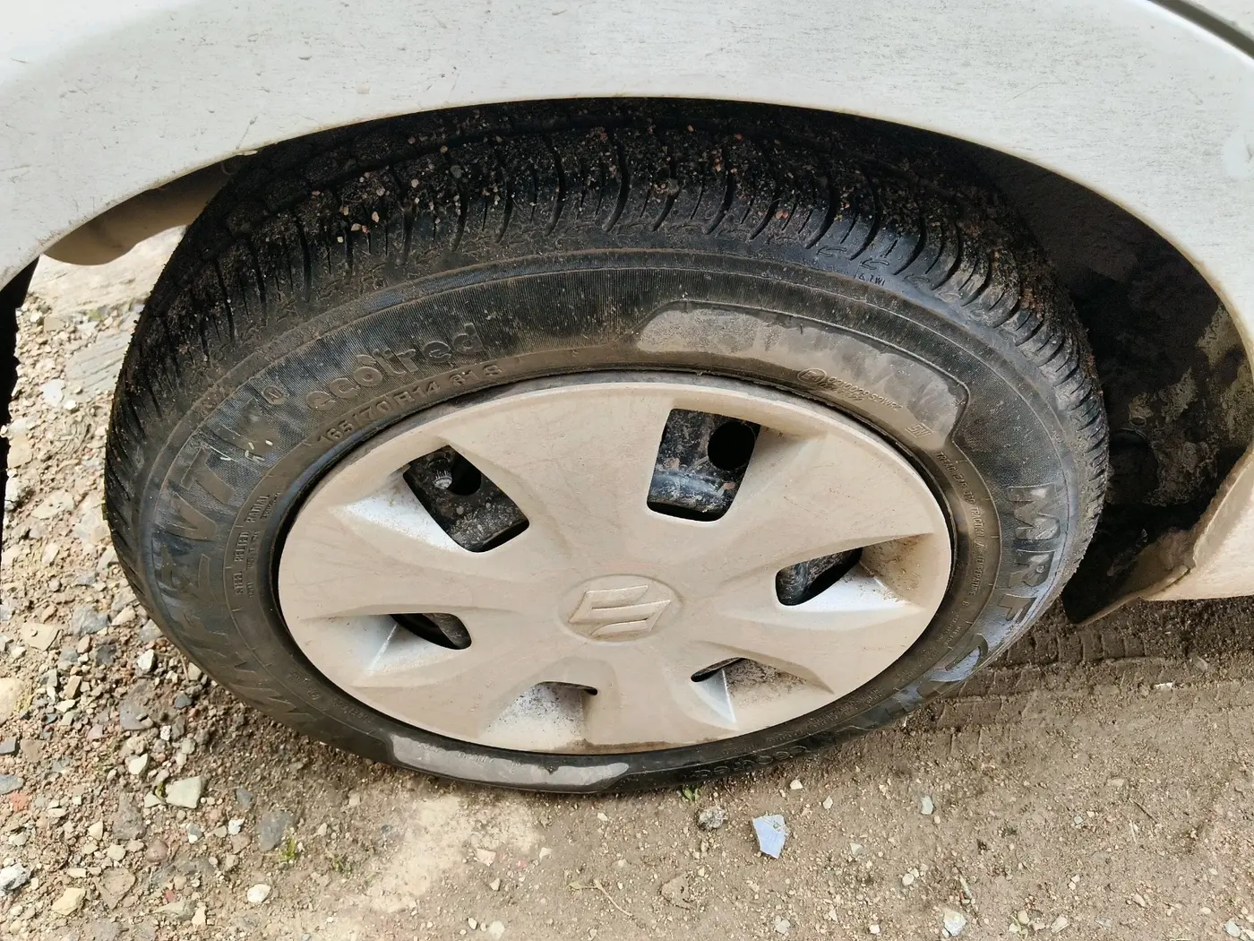 2025 Maruti New Wagon-R VXI CNG 1.0, CNG, Manual, 17,517 km, tyre
