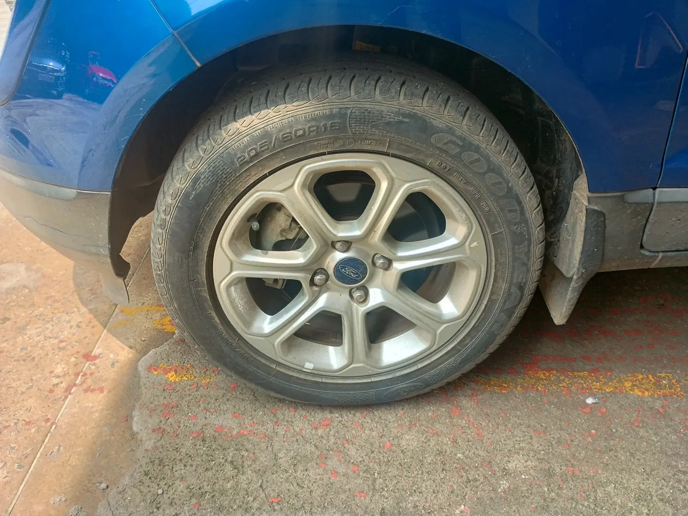 2018 Ford Ecosport TITANIUM + 1.5L PETROL AT, Petrol, Automatic, 10,798 km, tyre