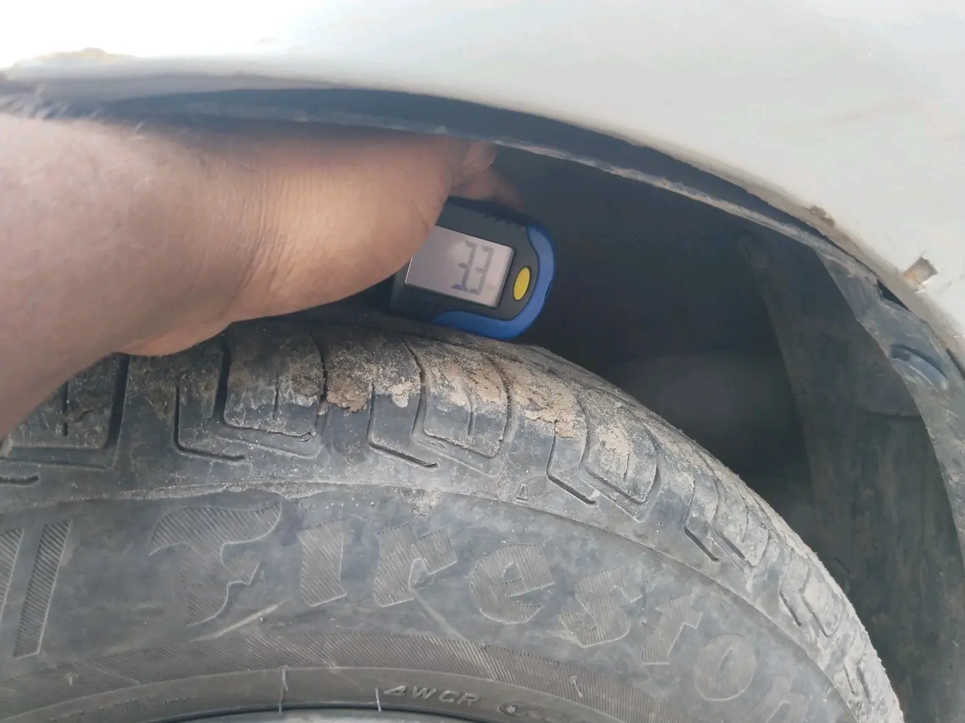 2014 Maruti Ritz VXI, CNG, Manual, 95,662 km, tyre