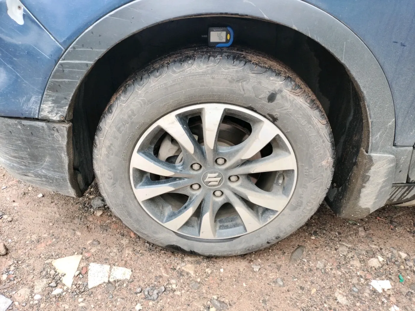 2020 Maruti S Cross ZETA 1.5, Petrol, Manual, 94,890 km, tyre