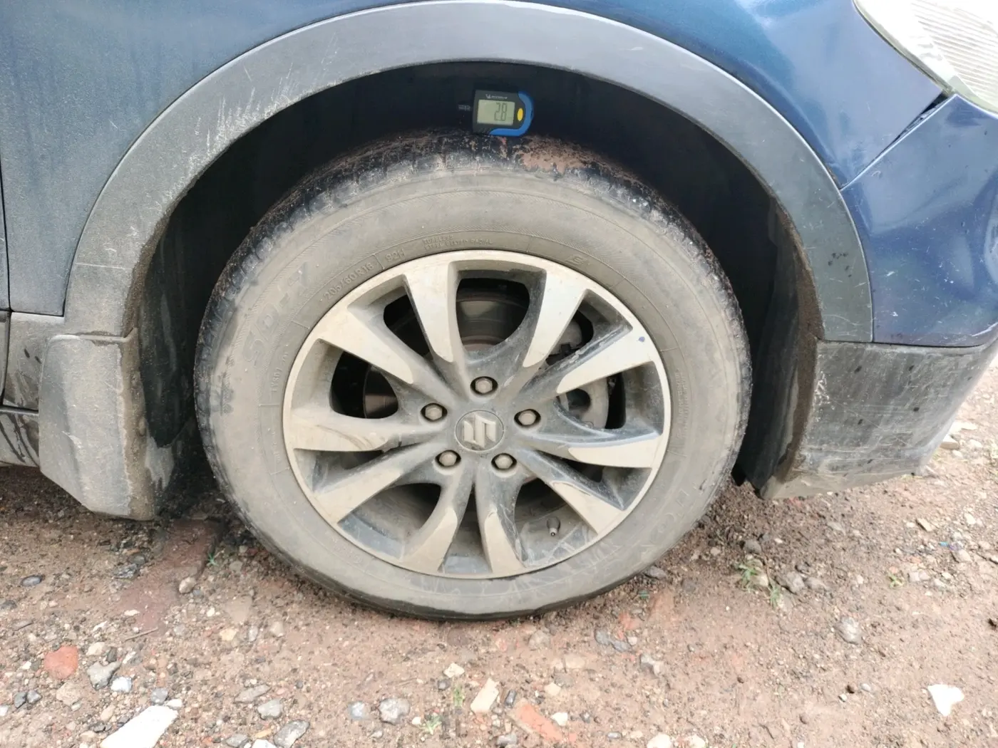 2020 Maruti S Cross ZETA 1.5, Petrol, Manual, 94,890 km, tyre