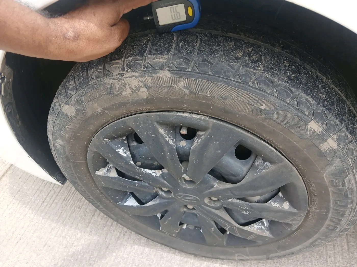 2018 Hyundai Verna 1.4 E PETROL, Petrol, Manual, 89,926 km, tyre