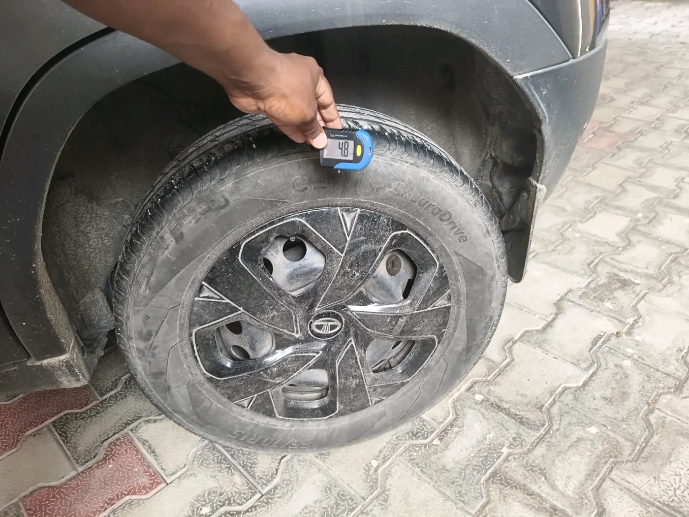 2023 Tata PUNCH ADVENTURE MT, Petrol, Manual, 51,202 km, tyre