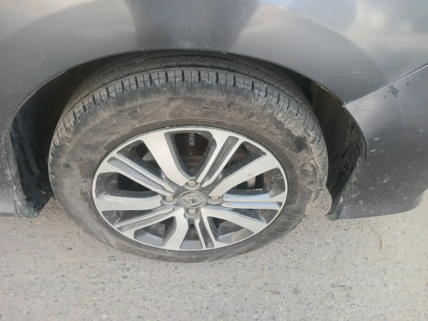 2019 Honda City 1.5L I-VTEC V MT, CNG, Manual, 1,50,350 km, tyre