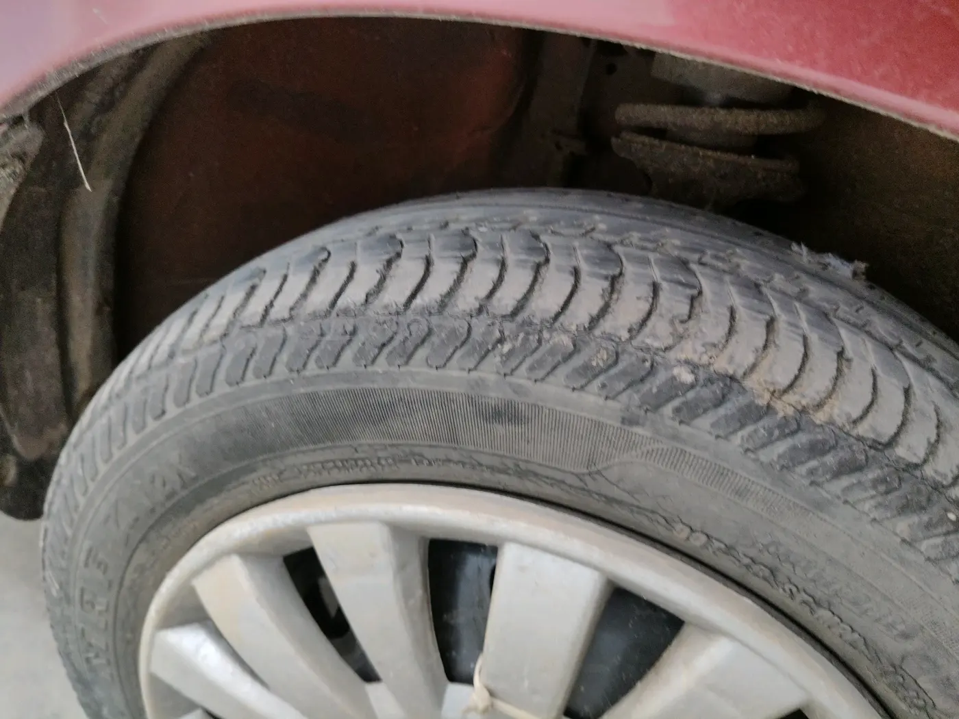 2011 Maruti Alto K10 VXI, Petrol, Manual, 78,179 km, tyre