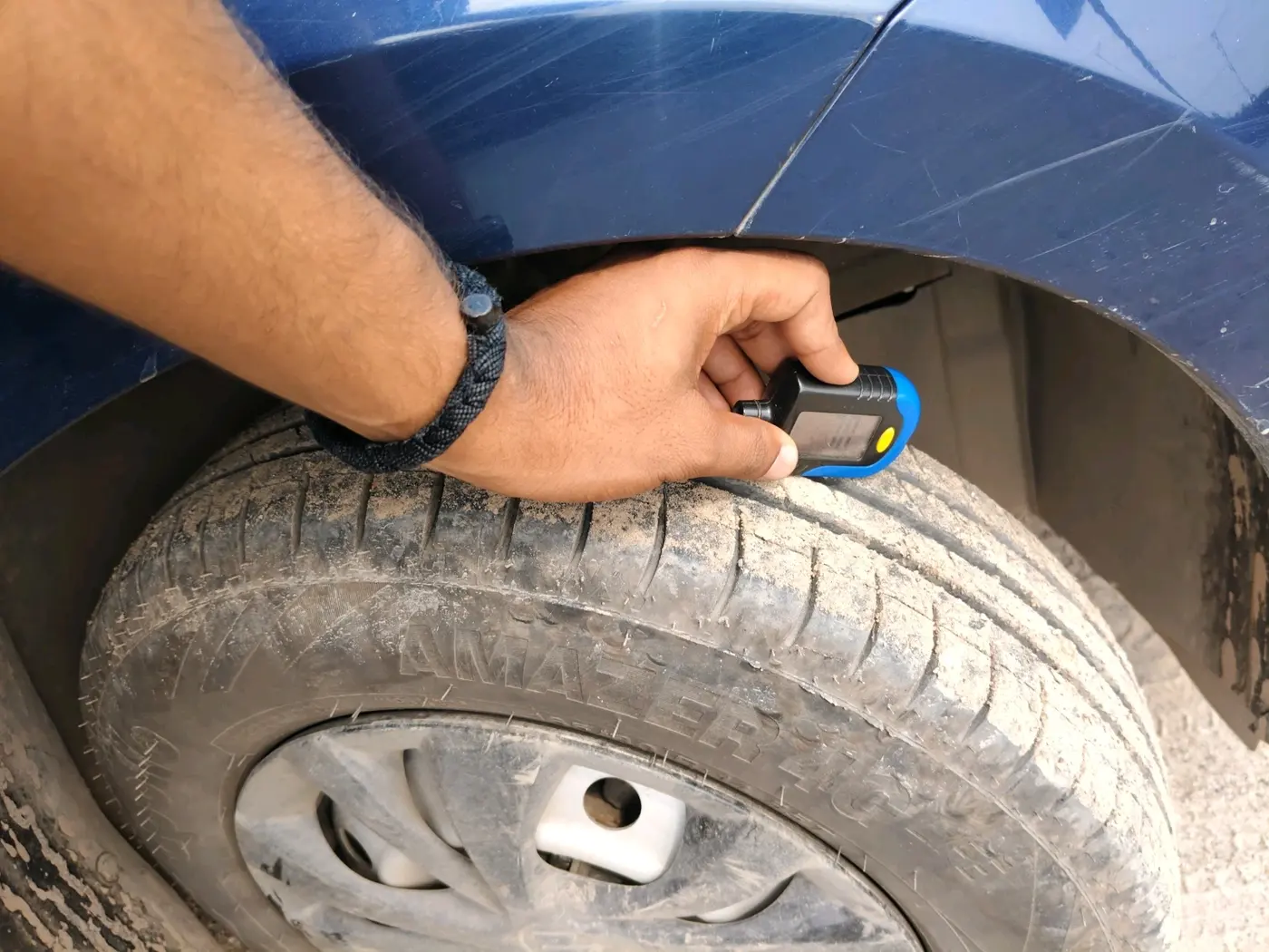 2019 Maruti Swift LXI, Petrol, Manual, 72,481 km, tyre