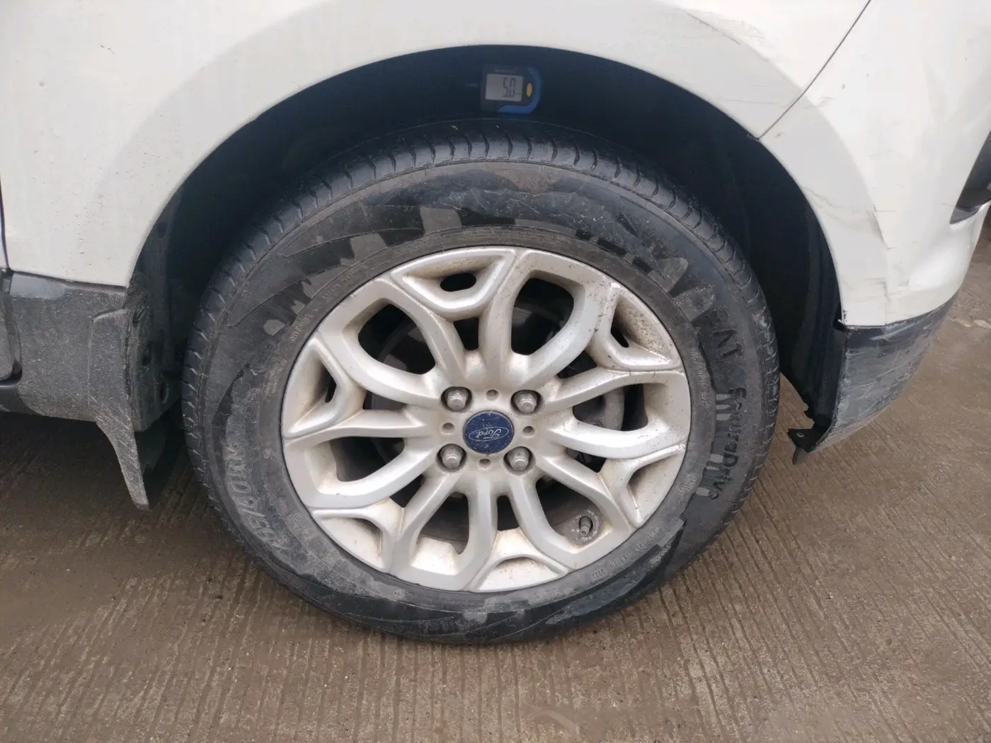 2017 Ford Ecosport TITANIUM 1.5L DIESEL, Diesel, Manual, 86,306 km, tyre