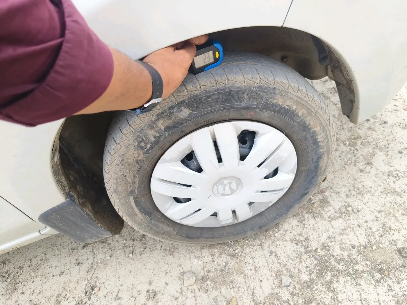 2022 Maruti Alto VXI, Petrol, Manual, 33,065 km, tyre