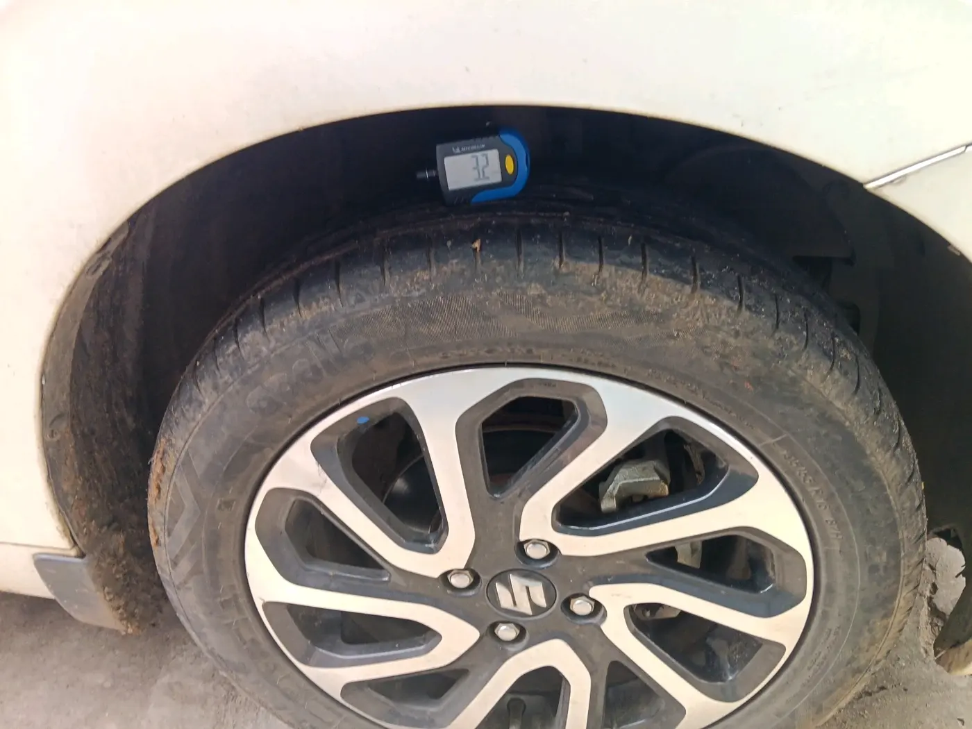 2022 Maruti Baleno ALPHA PETROL 1.2, Petrol, Manual, 93,054 km, tyre