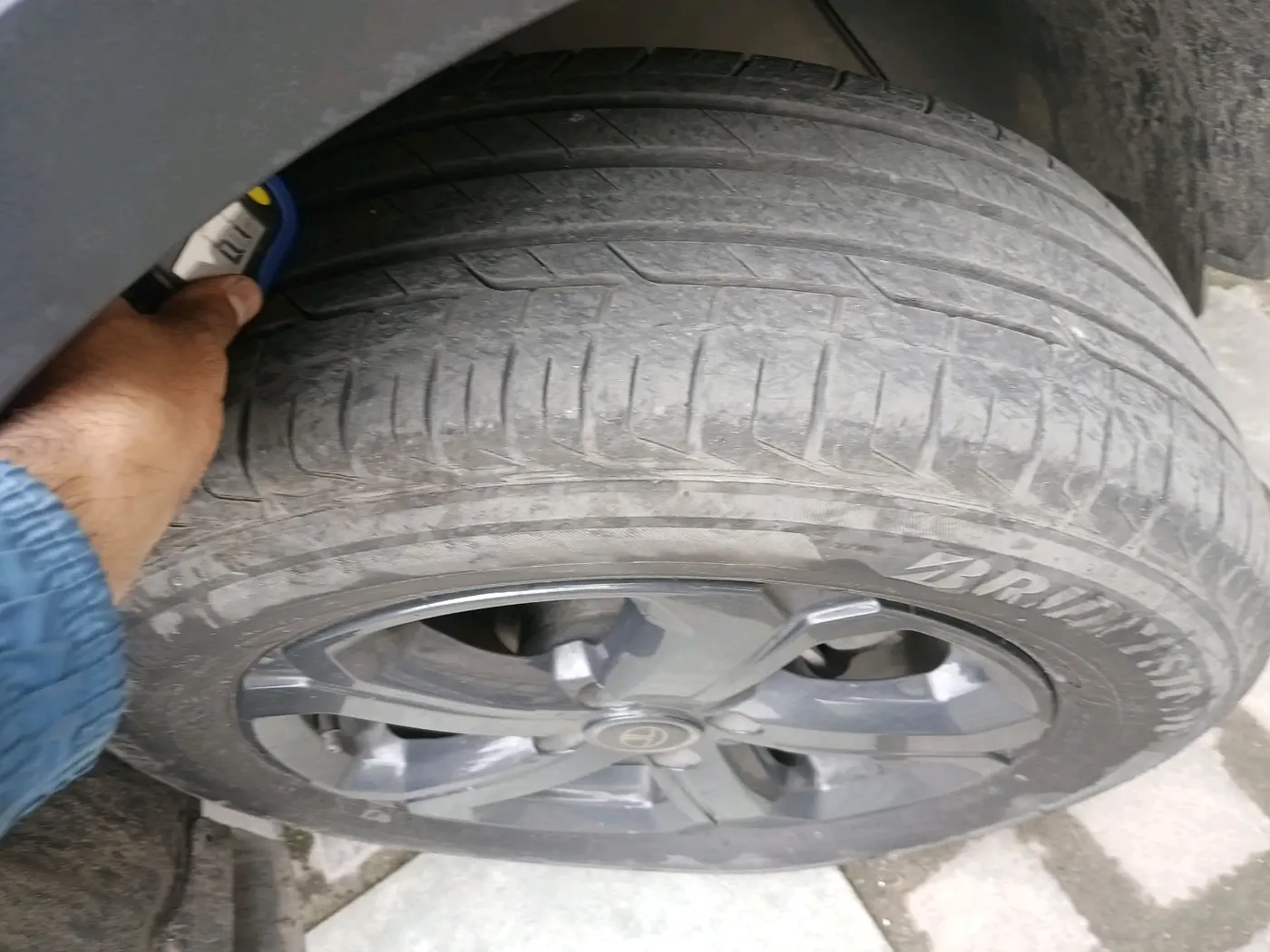 2022 Tata NEXON XZA PLUS PETROL DARK EDITION, Petrol, Automatic, 29,353 km, tyre