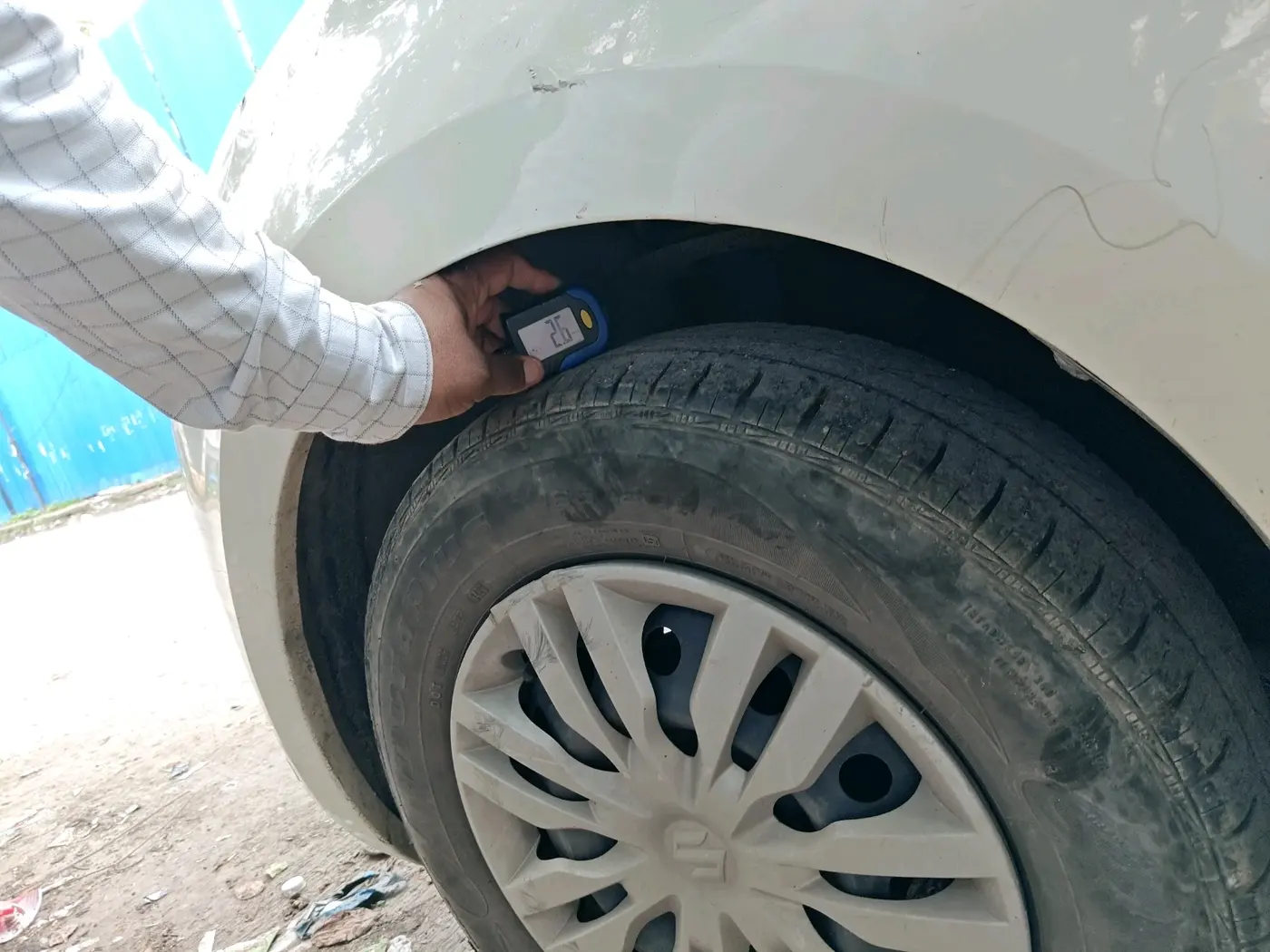 2019 Maruti Dzire VXI, Petrol, Manual, 64,380 km, tyre