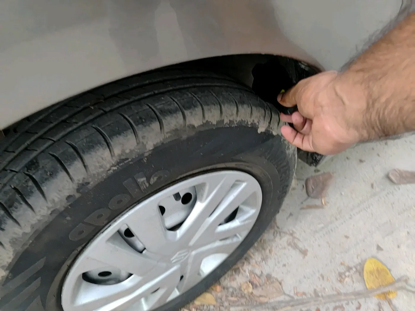 2020 Maruti New Wagon-R LXI CNG 1.0, CNG, Manual, 90,871 km, tyre