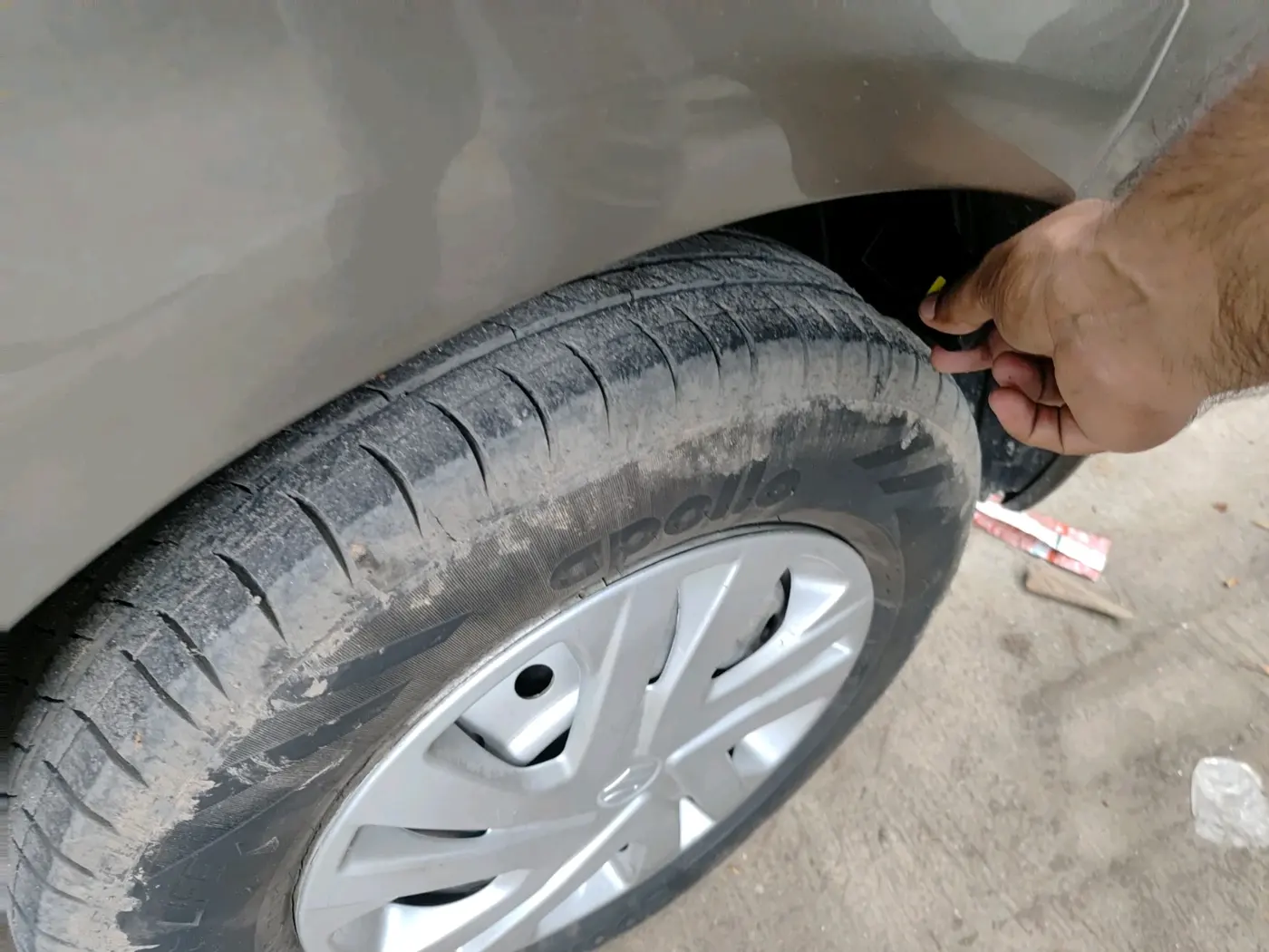 2020 Maruti New Wagon-R LXI CNG 1.0, CNG, Manual, 90,871 km, tyre