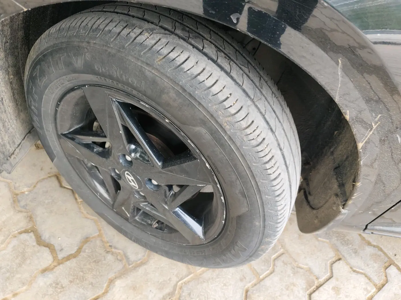 2023 Hyundai Verna S MT 1.5 MPI, Petrol, Manual, 91,250 km, tyre