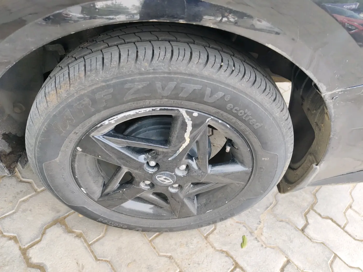 2023 Hyundai Verna S MT 1.5 MPI, Petrol, Manual, 91,250 km, tyre