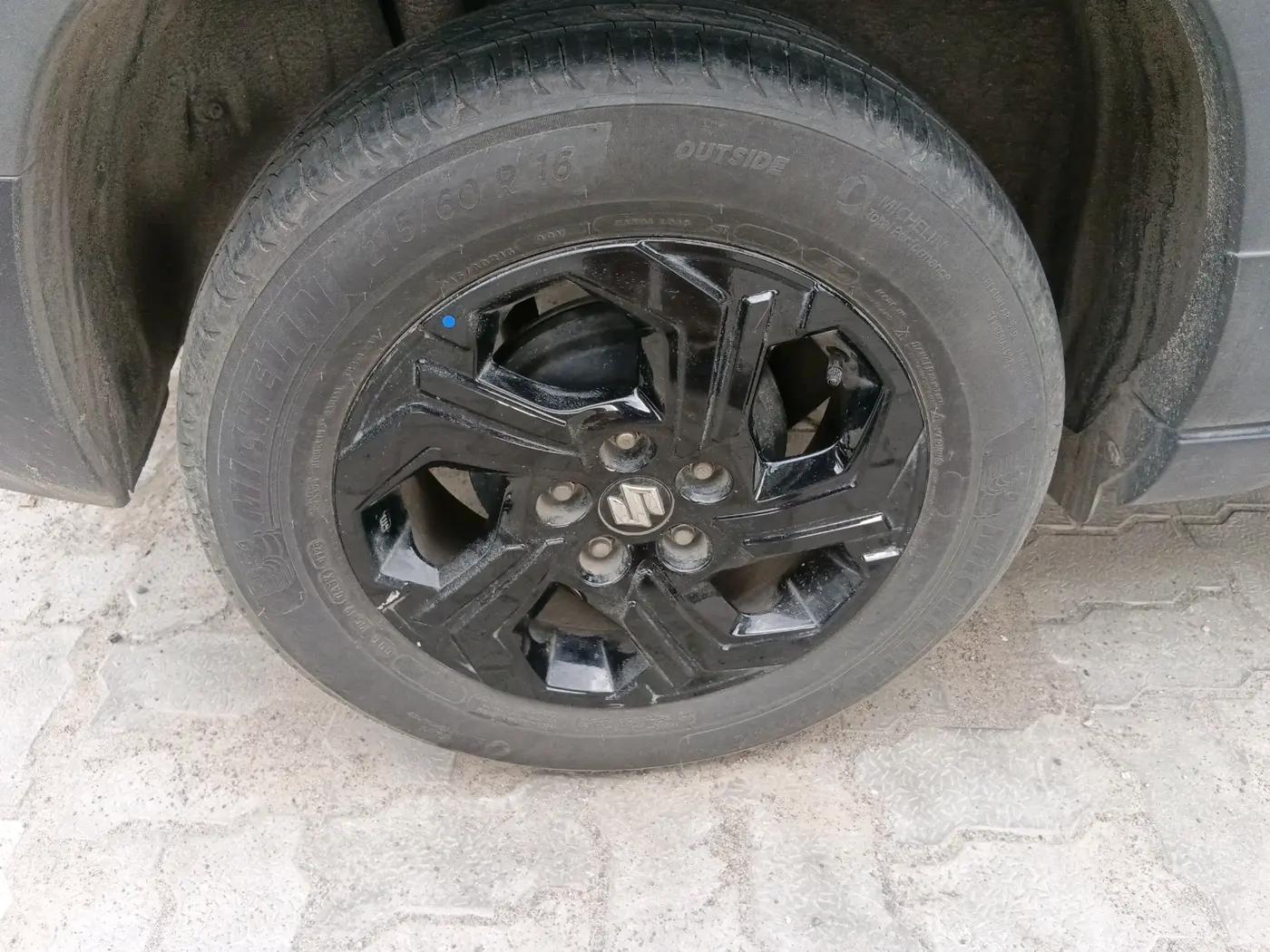 2023 Maruti BREZZA ZXI, Petrol, Manual, 41,985 km, tyre