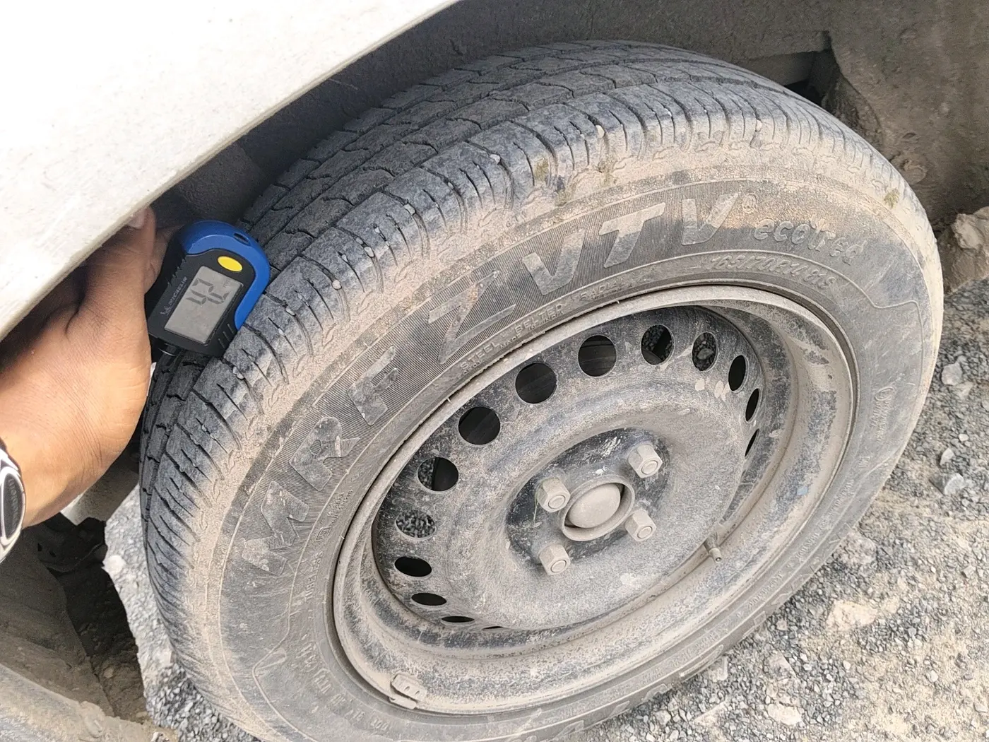 2021 Maruti S PRESSO VXI+, CNG, Manual, 1,55,286 km, tyre
