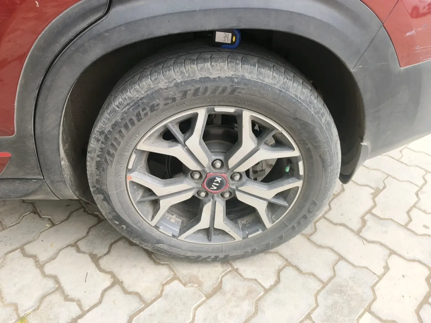 2019 KIA SELTOS GTX PLUS AT 1.5 DIESEL, Diesel, Automatic, 2,45,746 km, tyre