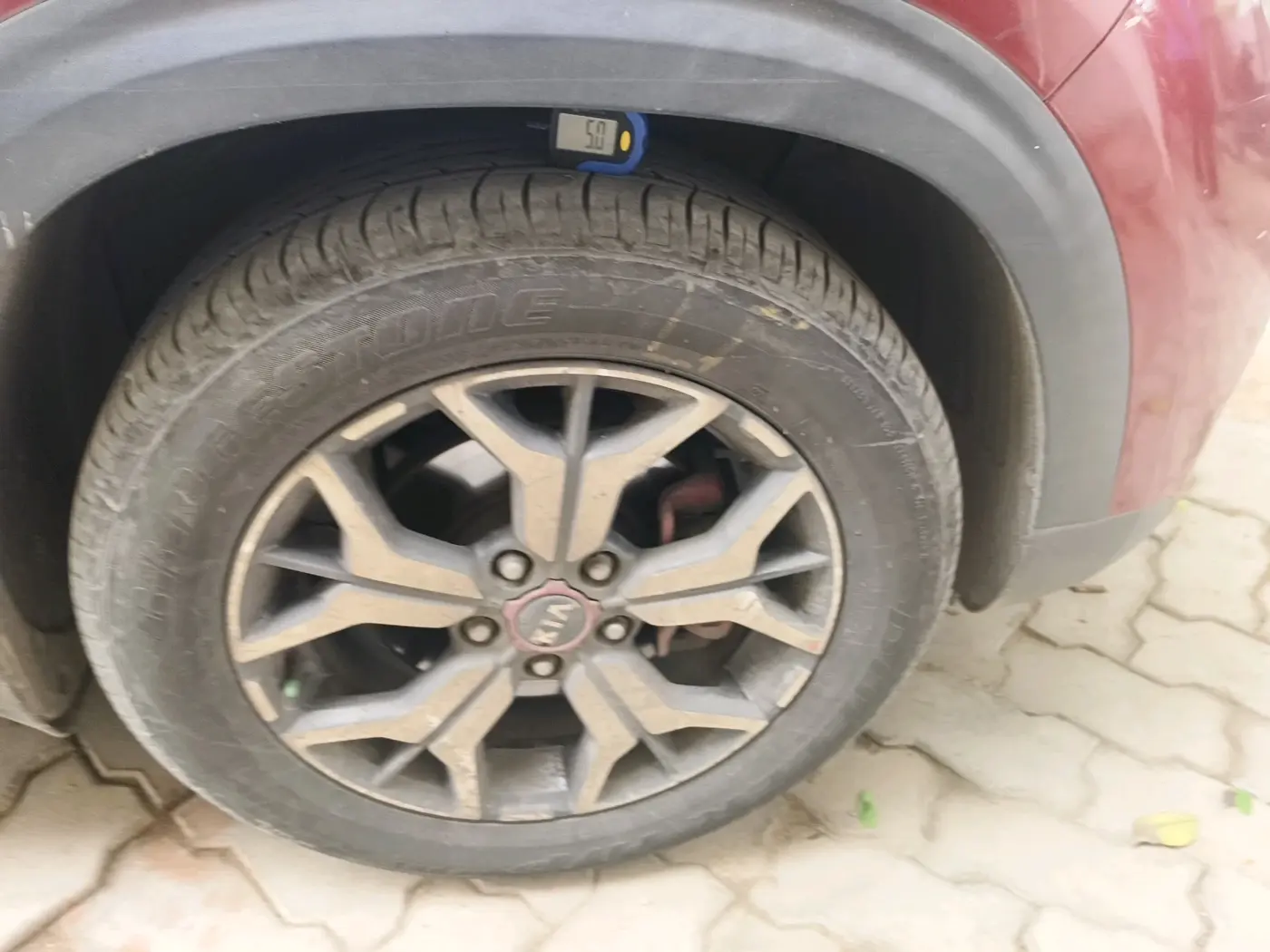 2019 KIA SELTOS GTX PLUS AT 1.5 DIESEL, Diesel, Automatic, 2,45,746 km, tyre
