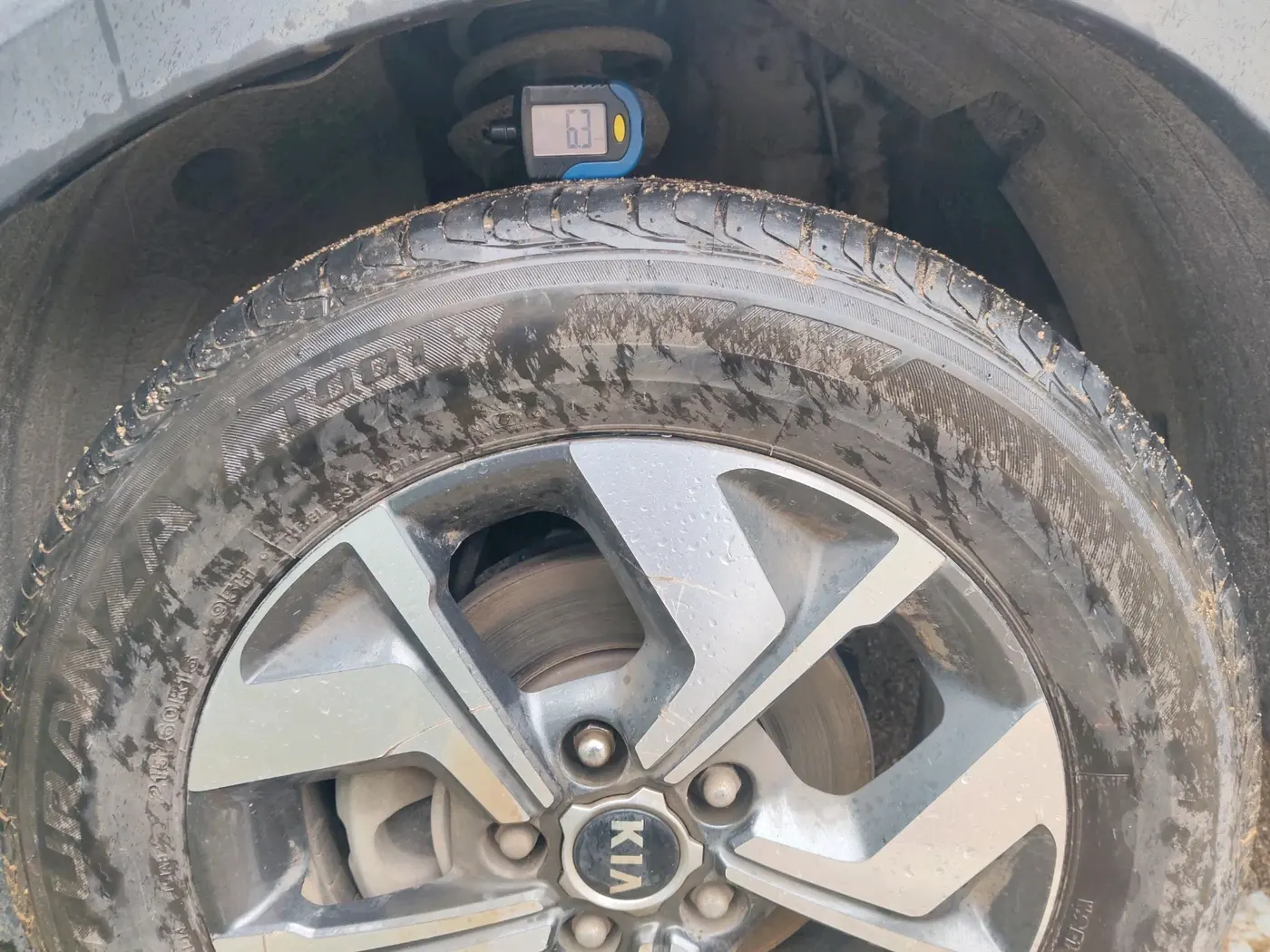 2021 KIA SONET HTX PLUS 1.0 IMT, Petrol, Manual, 83,185 km, tyre