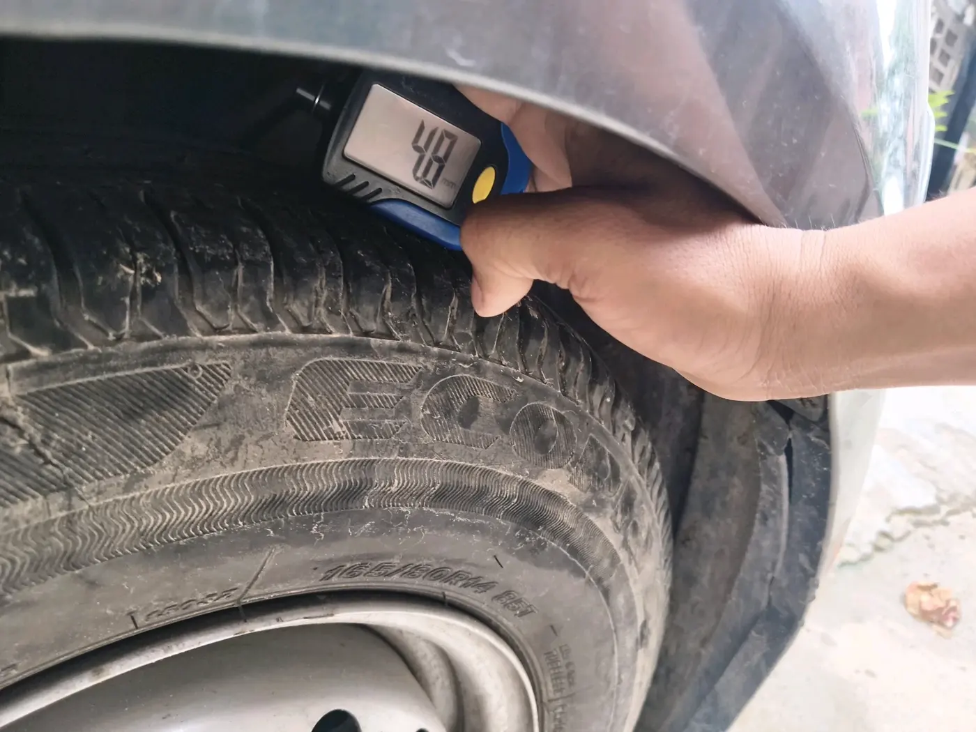 2022 Tata ALTROZ XE PETROL, CNG, Manual, 34,202 km, tyre