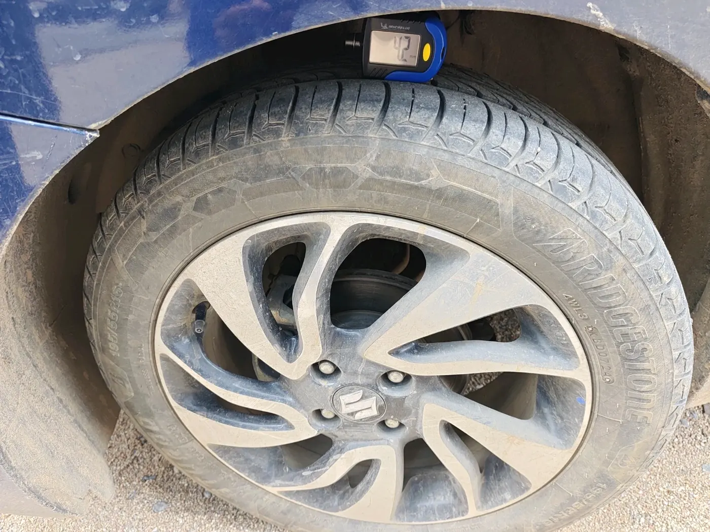 2021 Maruti Baleno ZETA PETROL 1.2, Petrol, Manual, 1,28,066 km, tyre