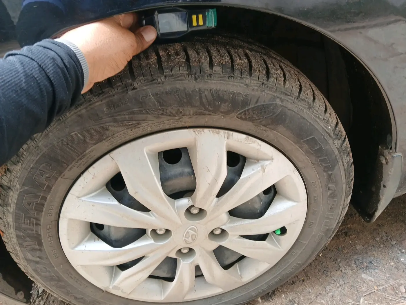 2019 Hyundai Verna 1.4 EX PETROL, Petrol, Manual, 54,616 km, tyre