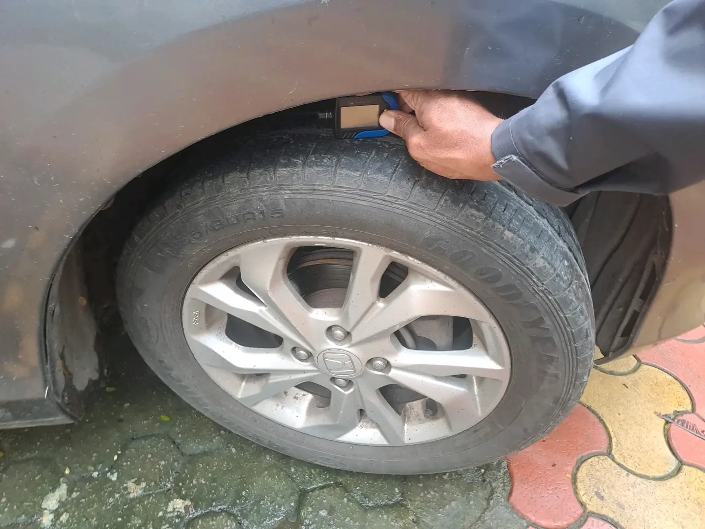 2018 Honda Amaze 1.2L I-VTEC VX, Petrol, Manual, 57,268 km, tyre