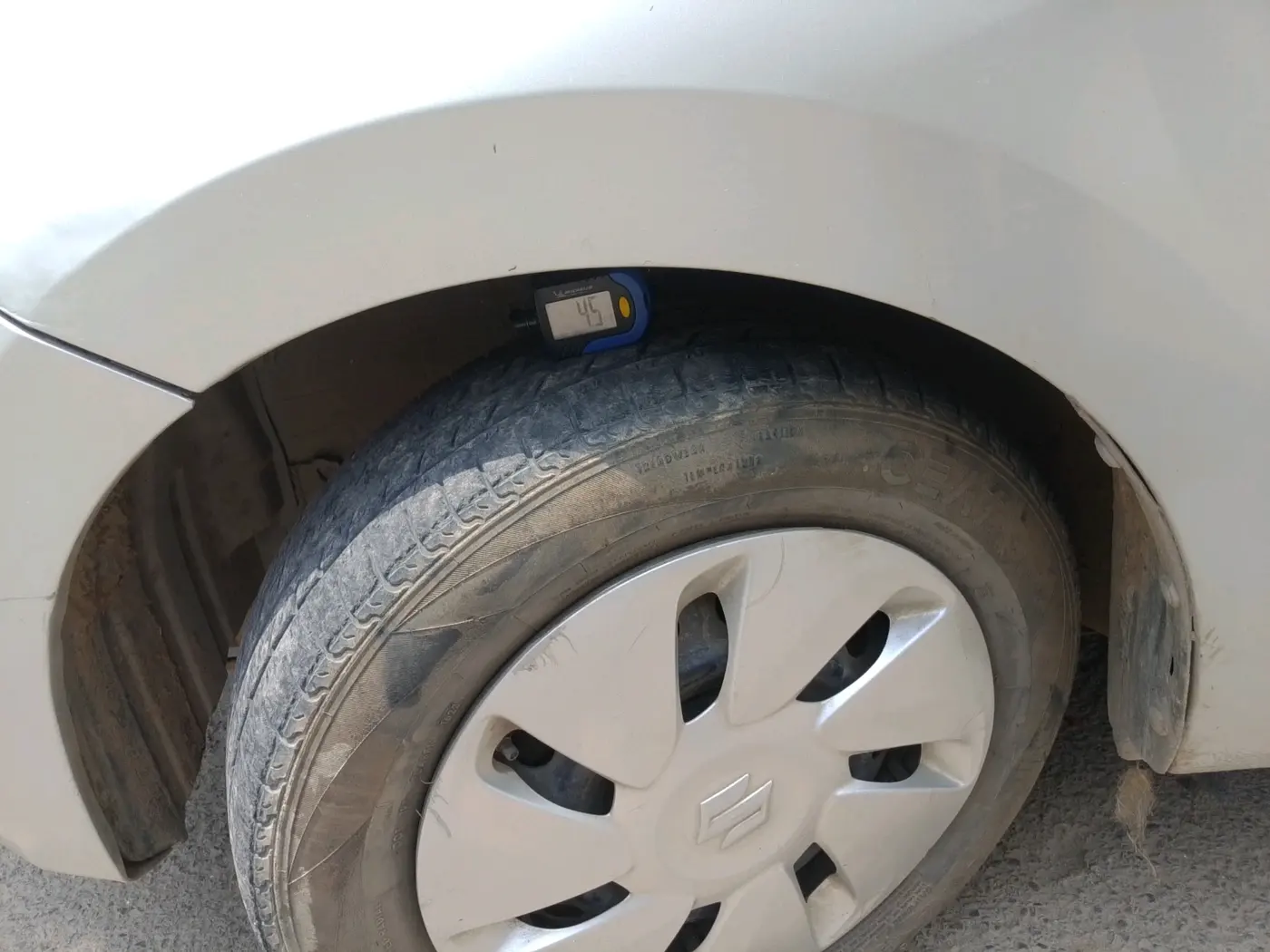 2015 Maruti Celerio VXI, Petrol, Manual, 84,007 km, tyre