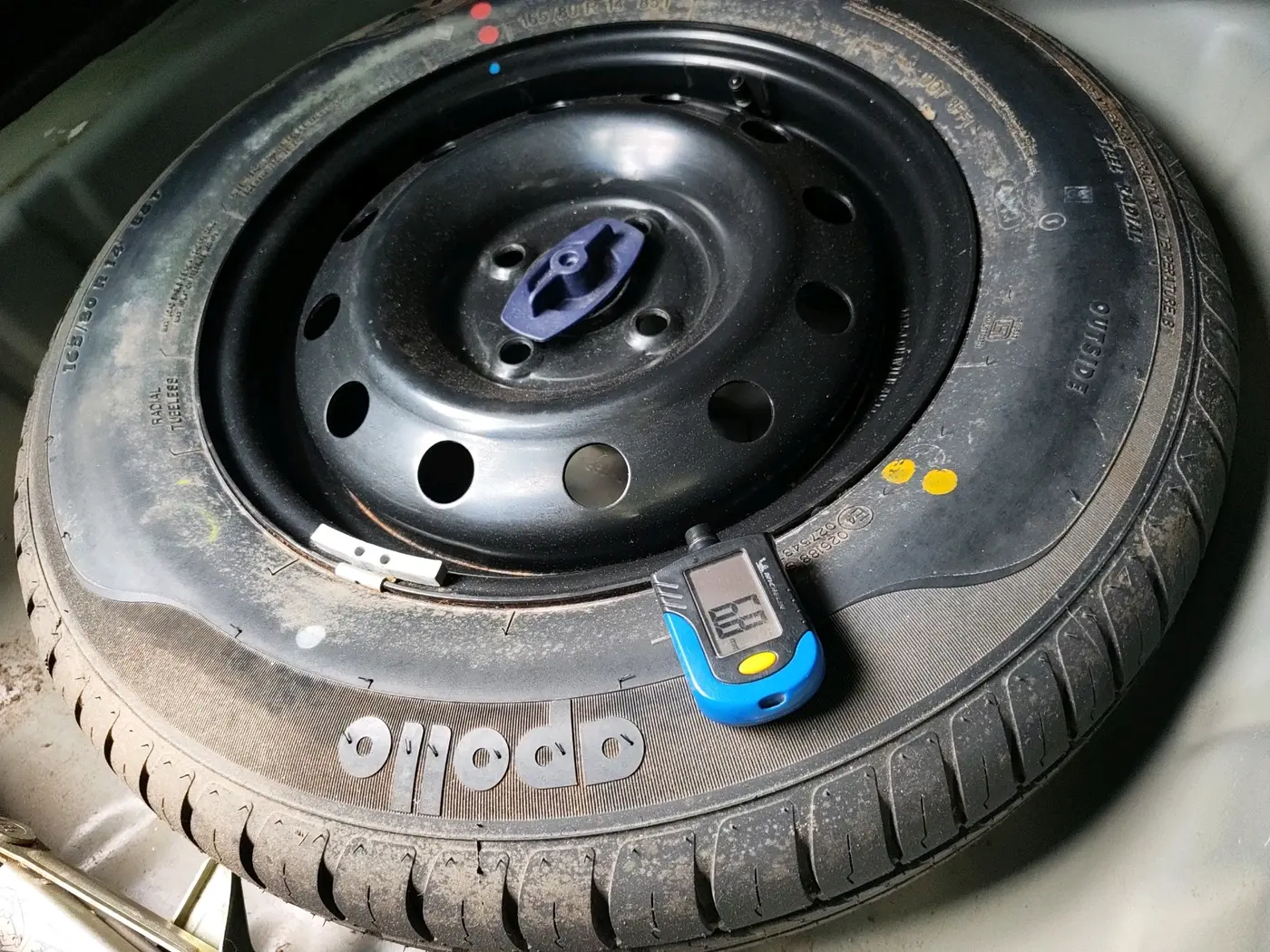 2019 Maruti Dzire VXI, Petrol, Manual, 55,229 km, tyre