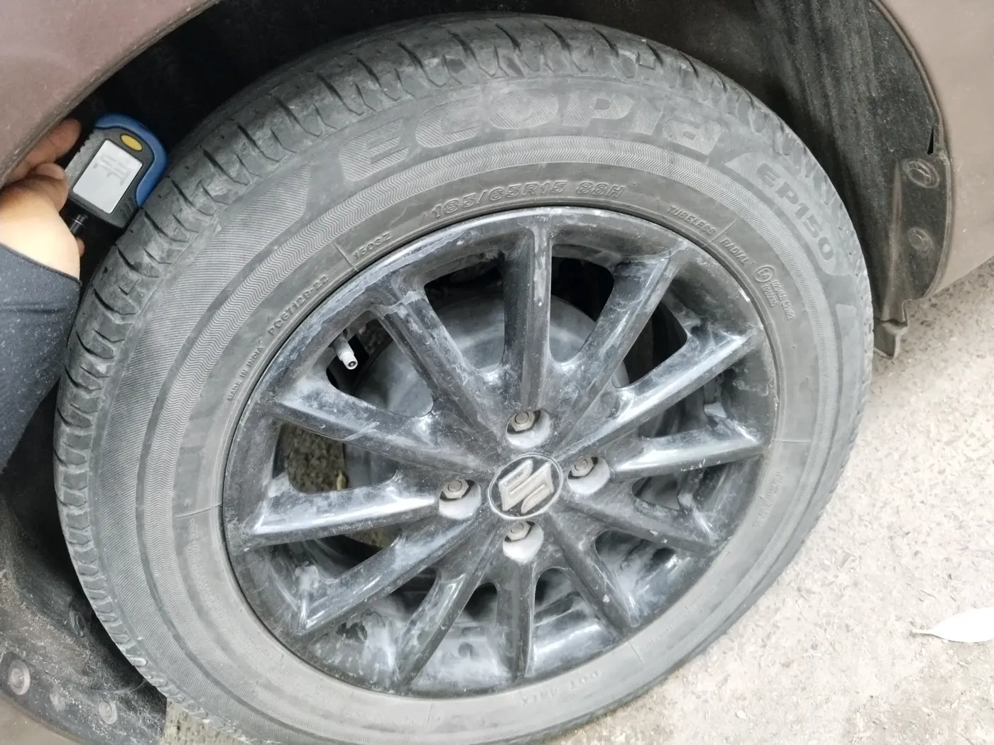 2018 Maruti Ciaz SIGMA 1.5 SHVS MT  PETROL, Petrol, Manual, 22,135 km, tyre