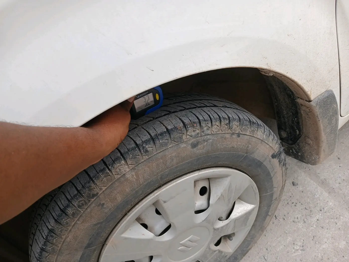 2020 Maruti New Wagon-R LXI CNG 1.0, CNG, Manual, 86,846 km, tyre
