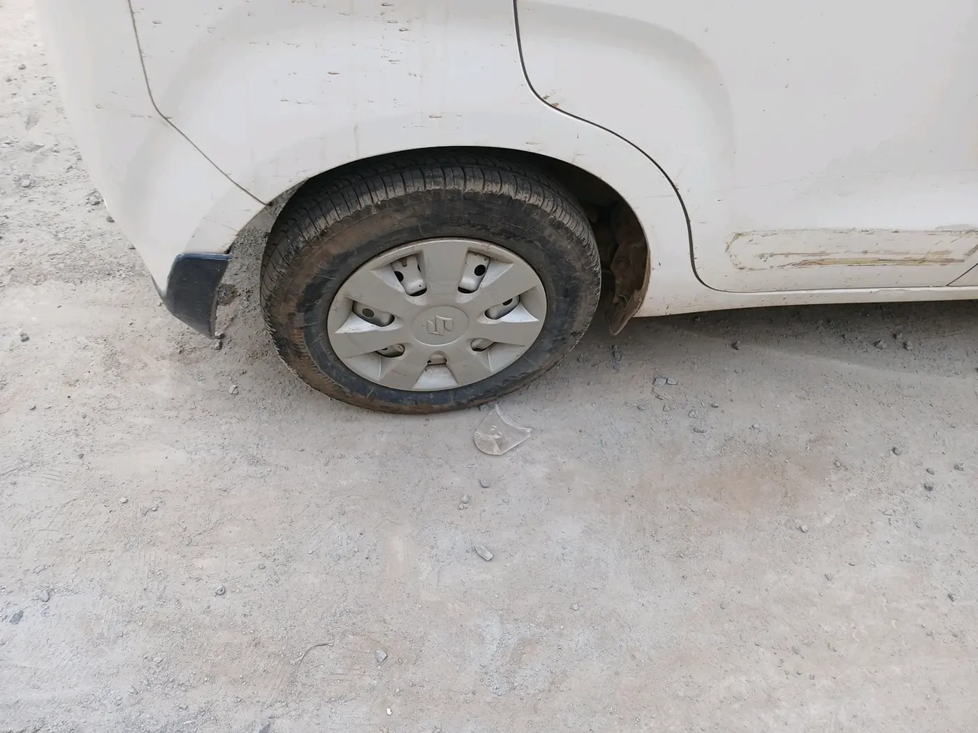 2020 Maruti New Wagon-R LXI CNG 1.0, CNG, Manual, 86,846 km, tyre