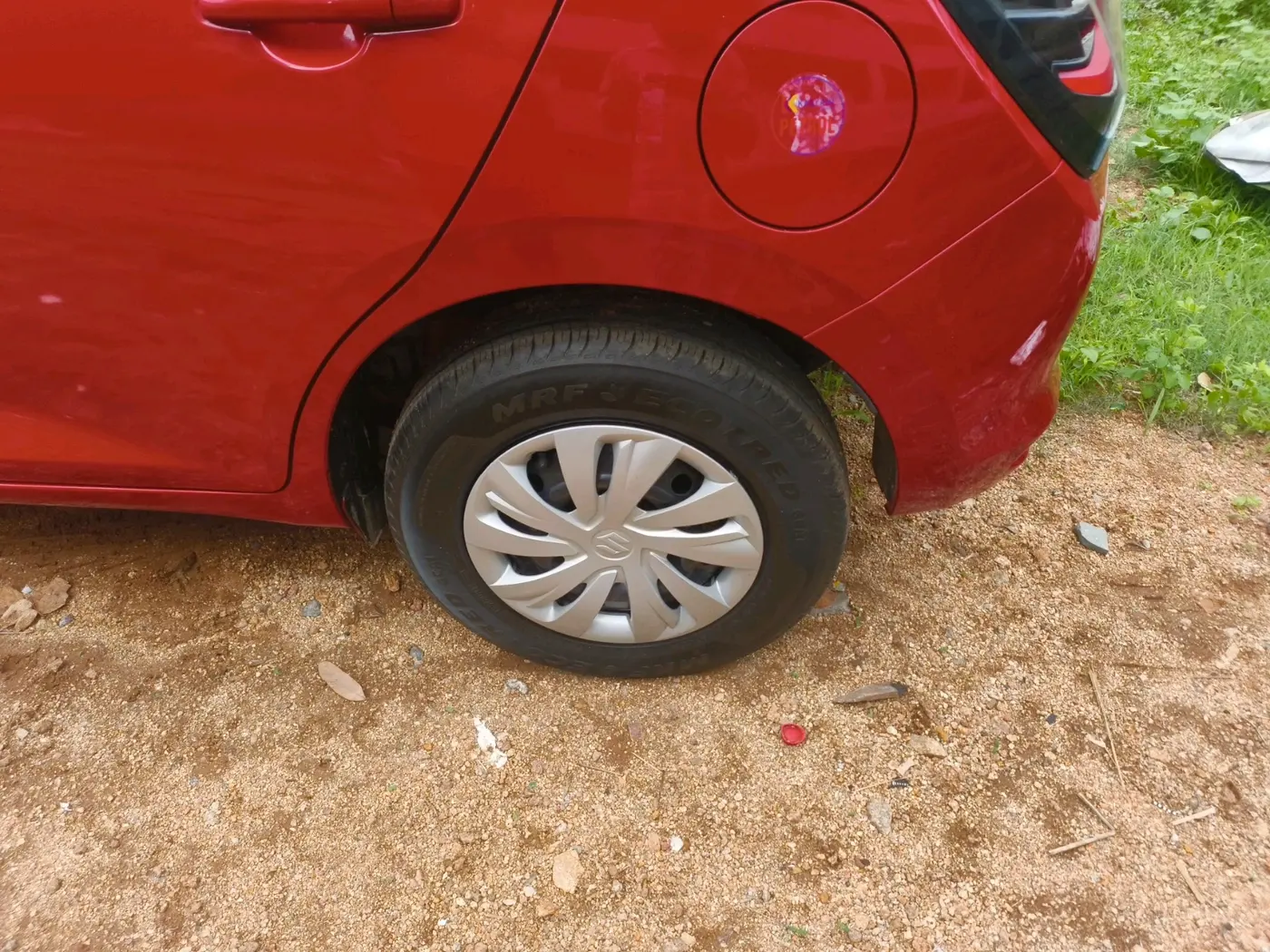 2026 Maruti Swift VXi, Petrol, Manual, 491 km, tyre