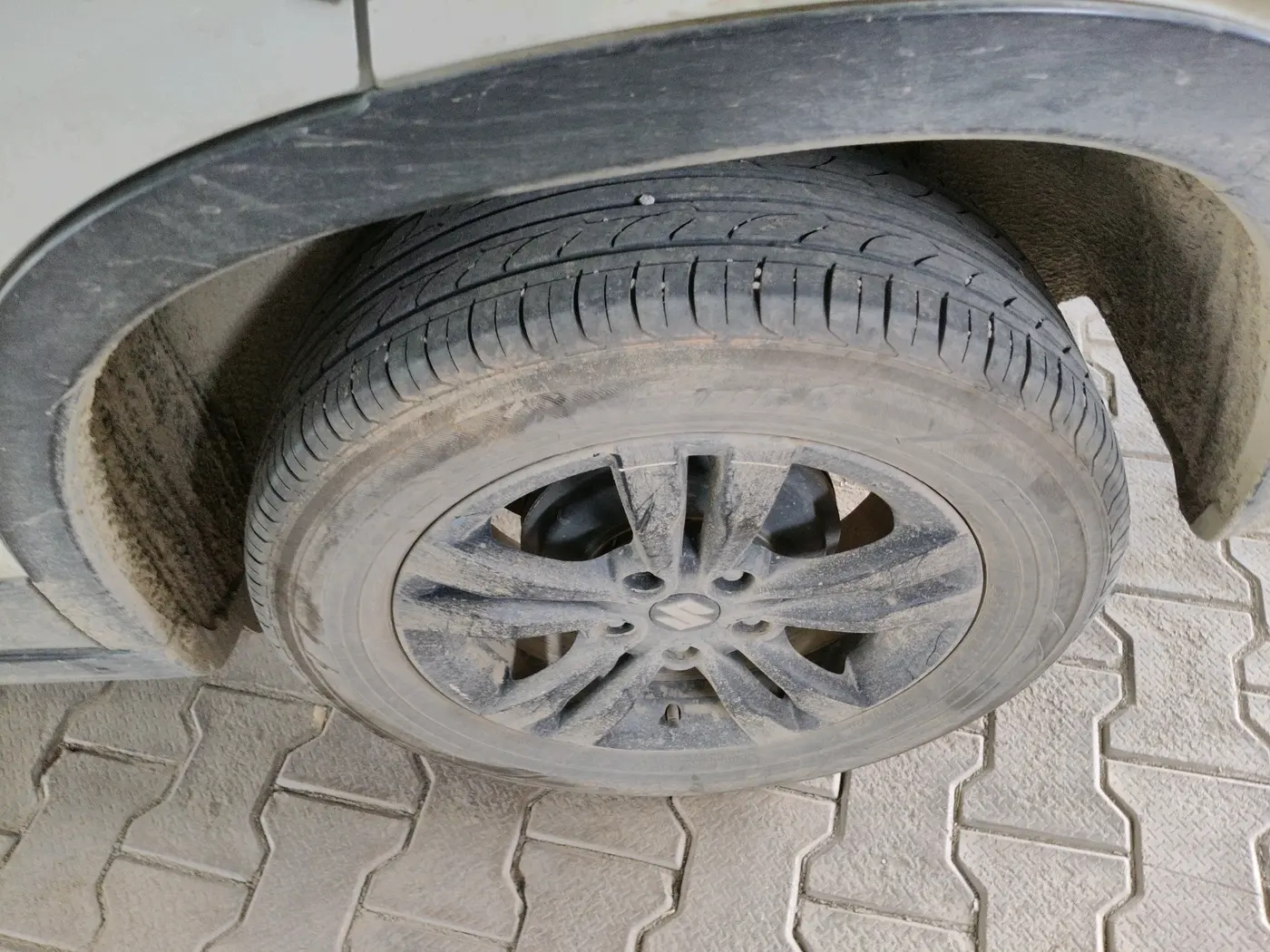 2019 Maruti Vitara Brezza ZDI, Diesel, Manual, 76,816 km, tyre