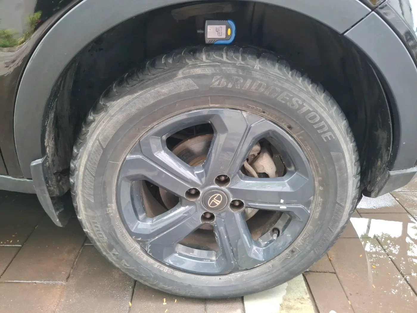 2022 Tata NEXON XZ PLUS (PREMIUM) DARK EDITION PETROL, Petrol, Manual, 54,485 km, tyre
