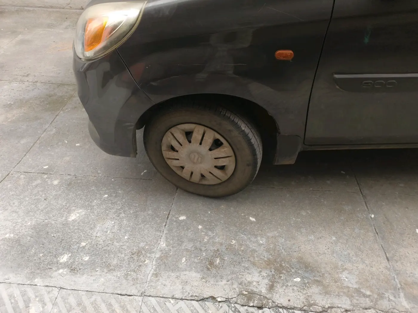 2018 Maruti Alto 800 LXI O, Petrol, Manual, 60,765 km, tyre