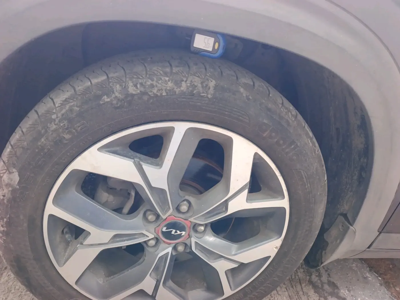2022 KIA SELTOS X LINE 1.4 PETROL DCT, Petrol, Automatic, 64,526 km, tyre