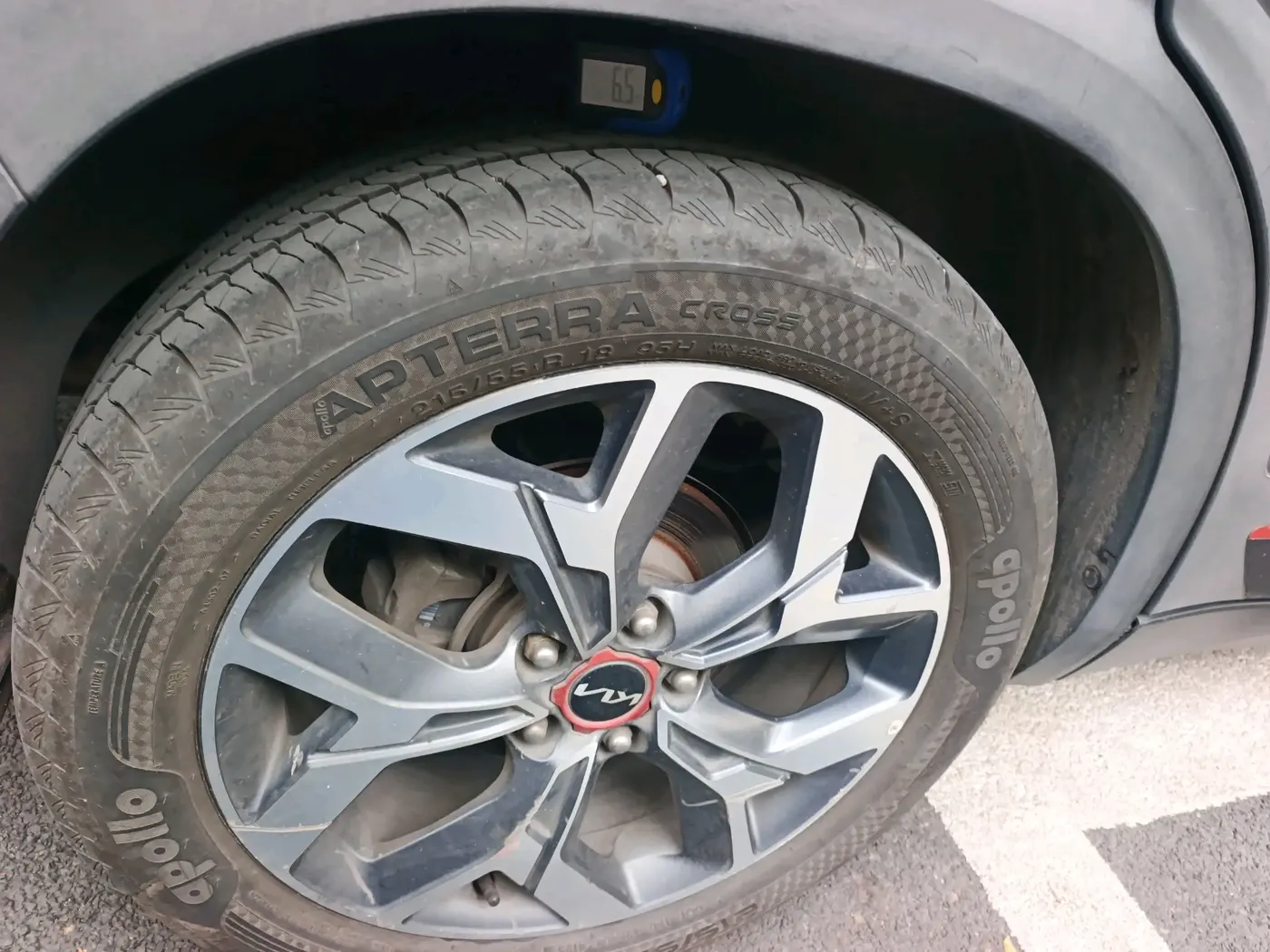 2022 KIA SELTOS X LINE 1.4 PETROL DCT, Petrol, Automatic, 64,526 km, tyre