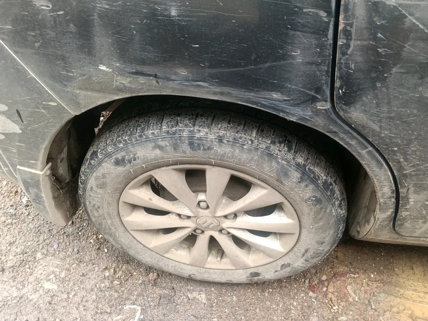 2015 Maruti Ertiga ZDI, Diesel, Manual, 1,14,802 km, tyre