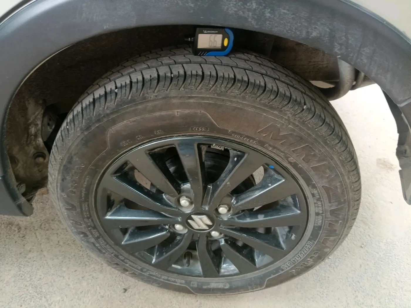 2024 Maruti New Wagon-R ZXI PLUS 1.2 AMT, Petrol, Automatic, 18,663 km, tyre