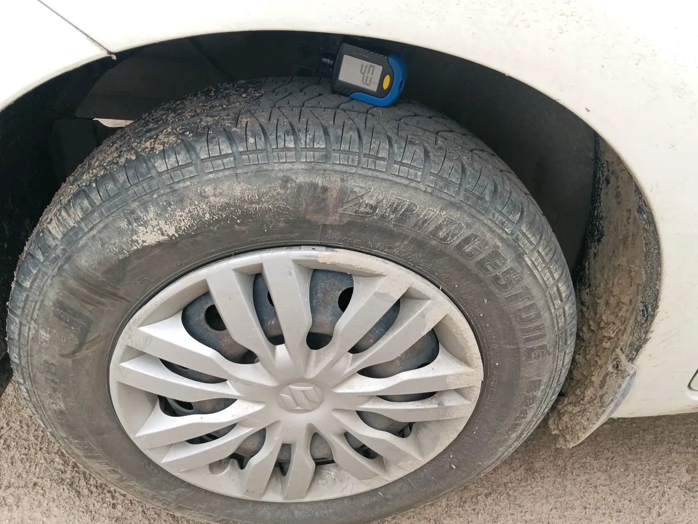 2019 Maruti Dzire VXI, Petrol, Manual, 3,05,547 km, tyre