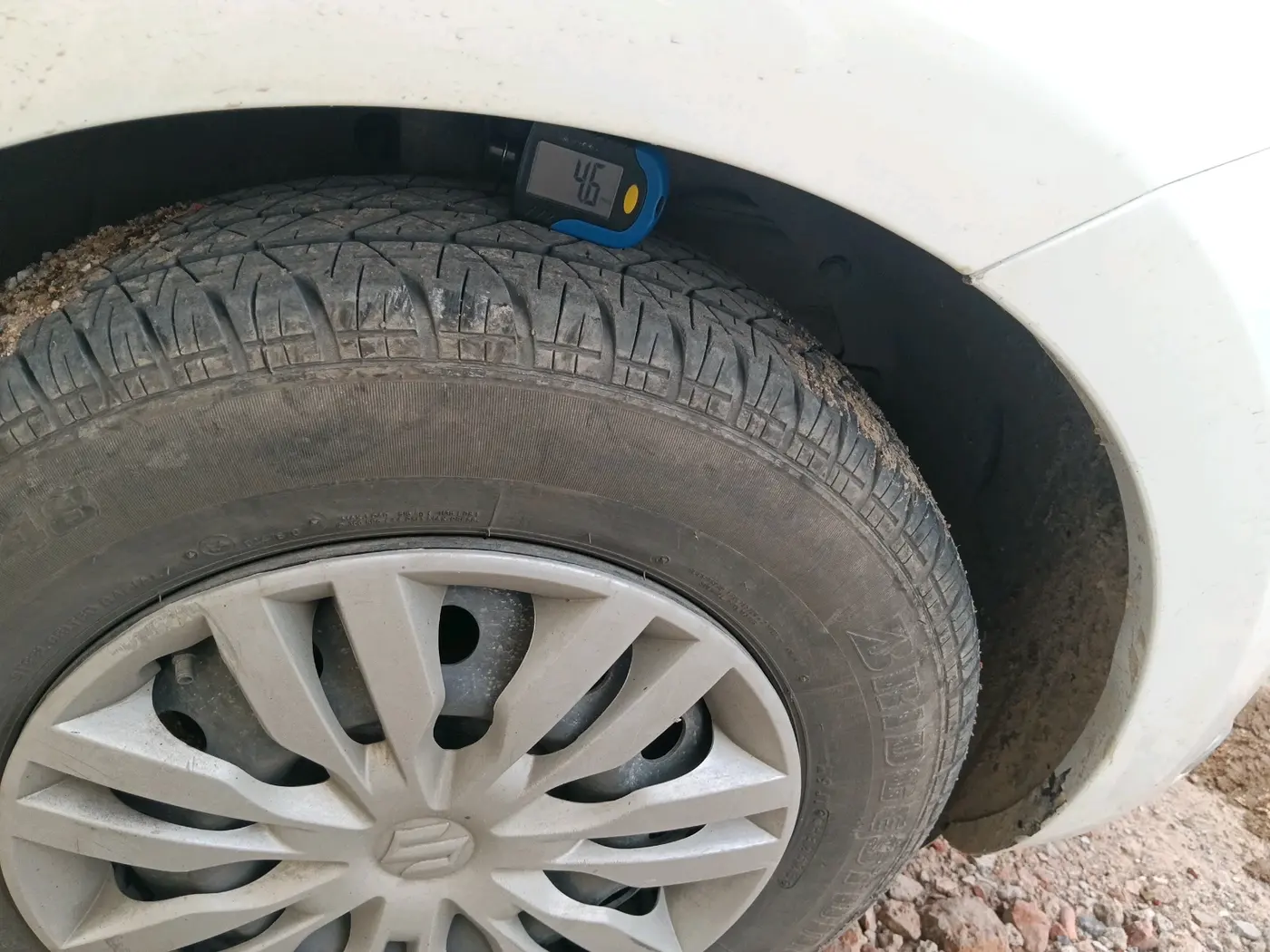 2019 Maruti Dzire VXI, Petrol, Manual, 3,05,547 km, tyre