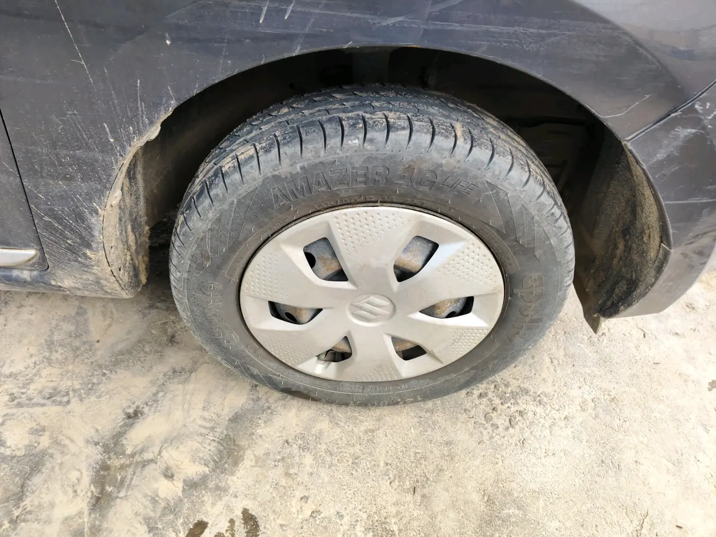 2022 Maruti Alto K10 VXI, Petrol, Manual, 66,773 km, tyre