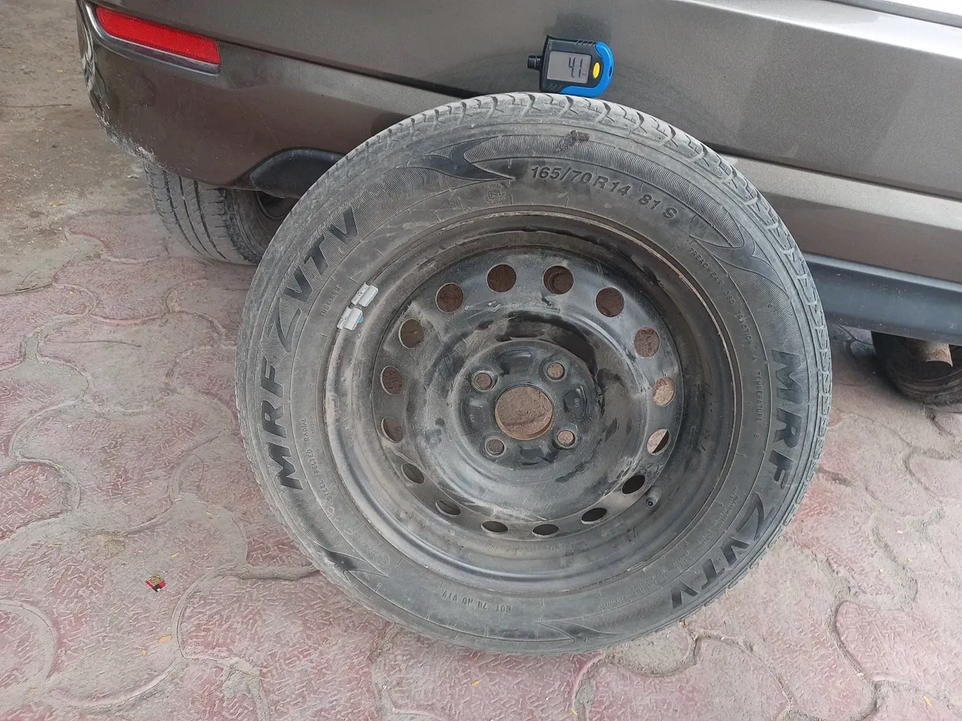 2019 Maruti New Wagon-R ZXI 1.2 AMT, Petrol, Automatic, 31,582 km, tyre