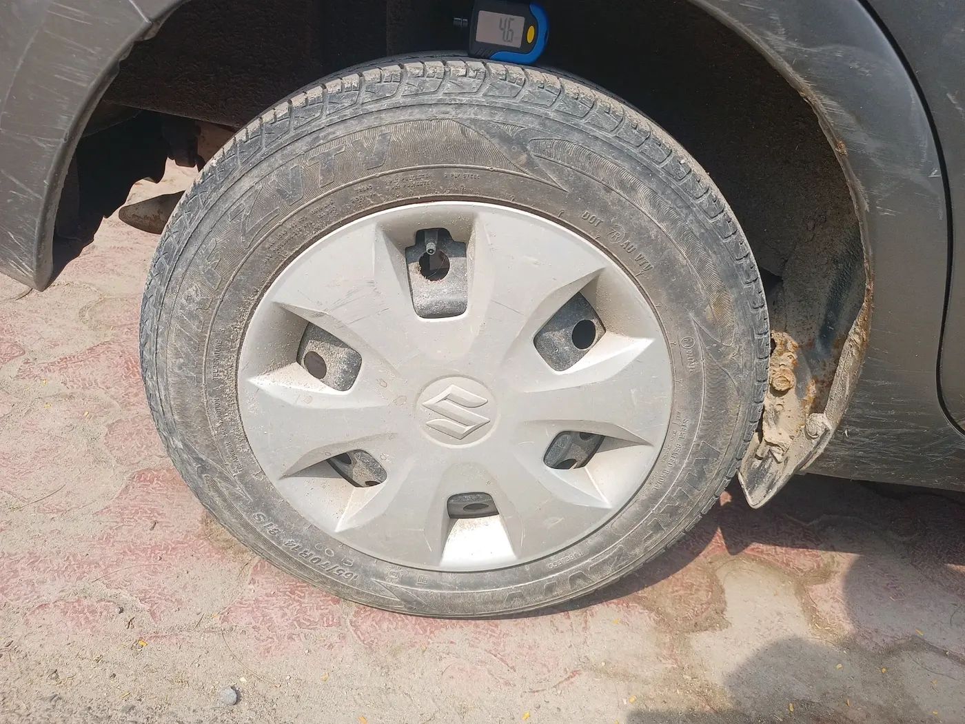 2019 Maruti New Wagon-R ZXI 1.2 AMT, Petrol, Automatic, 31,582 km, tyre