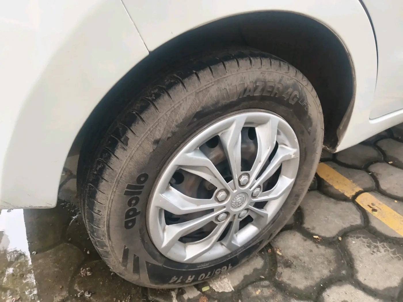 2018 Maruti Celerio VXI (O) CNG, CNG, Manual, 95,898 km, tyre